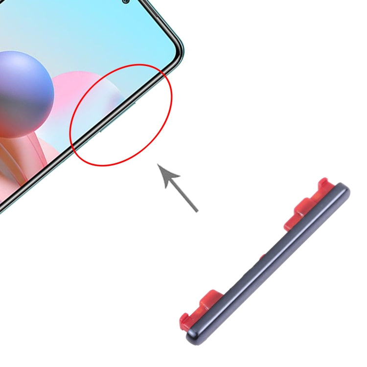 Volume Control Button for Xiaomi Redmi Note 10 4G M2101K7AI M2101K7AG, For Xiaomi Redmi Note 10 4G