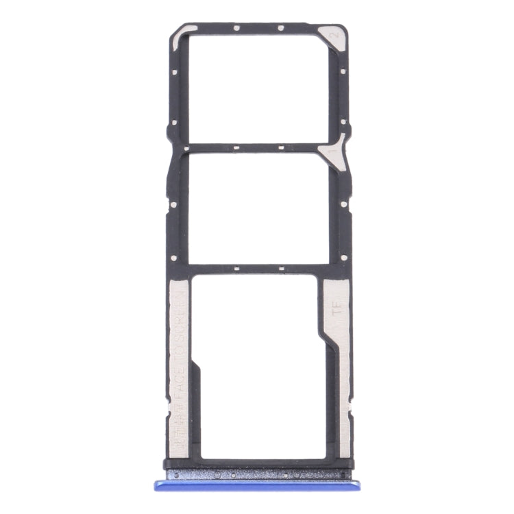 Tiroir pour carte SIM + tiroir pour carte SIM + tiroir pour carte Micro SD pour Xiaomi Redmi 9T 4G / Redmi Note 9 4G J19S M2010J19SC M2010J19SG M2010J19SY, pour Xiaomi Redmi 9T 4G