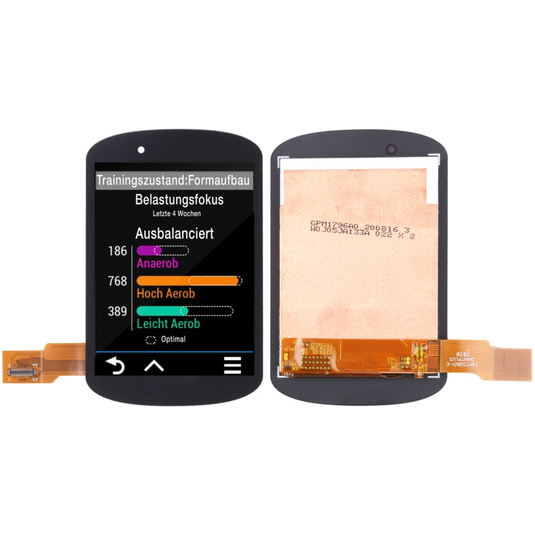 LCD Screen and Digitizer Full Assembly for Garmin Edge 530, For Garmin Edge 530