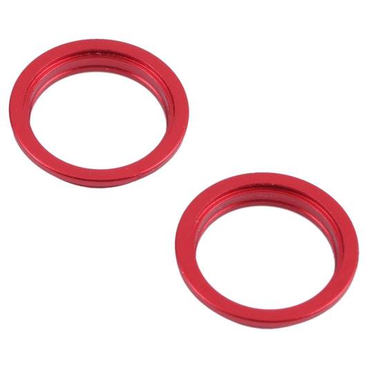 2 PCS Rear Camera Glass Lens Metal Outside Protector Hoop Ring for iPhone 13, For iPhone 13, For iPhone 13 (Outside)