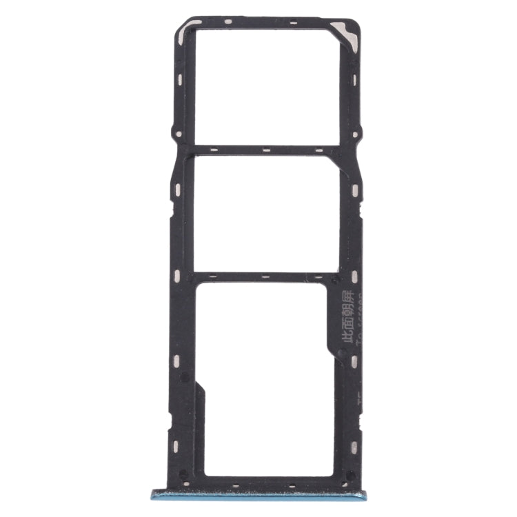 For OPPO Realme C3 RMX2027, RMX2020, RMX2021 SIM Card Tray + SIM Card Tray + Micro SD Card Tray