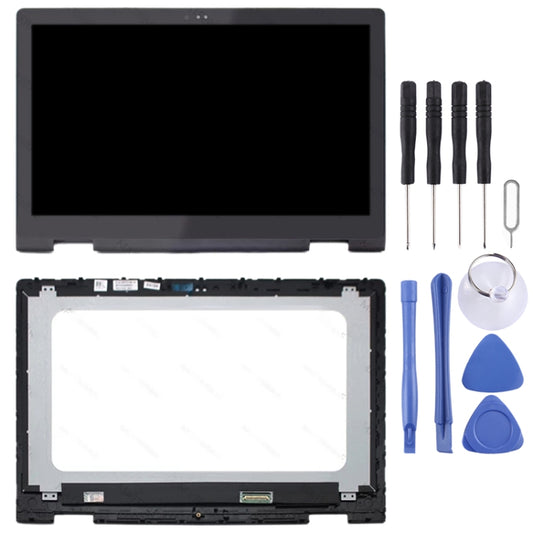 FHD 1920 x 1080 40 Pin P58F001 LCD Screen and Digitizer Full Assembly With Frame for Dell Inspiron 15 5568 5578, For Dell Inspiron 15 5568 5578