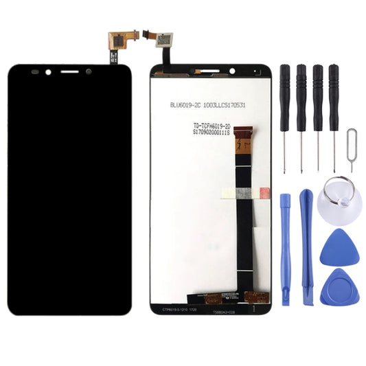 LCD Screen and Digitizer Full Assembly for Alcatel A7 XL A7XL 7071DX 7071, For Alcatel A7 XL