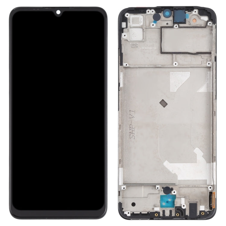 Original LCD Screen and Digitizer Full Assembly With Frame for vivo Y7s, For vivo Y7s (Original)