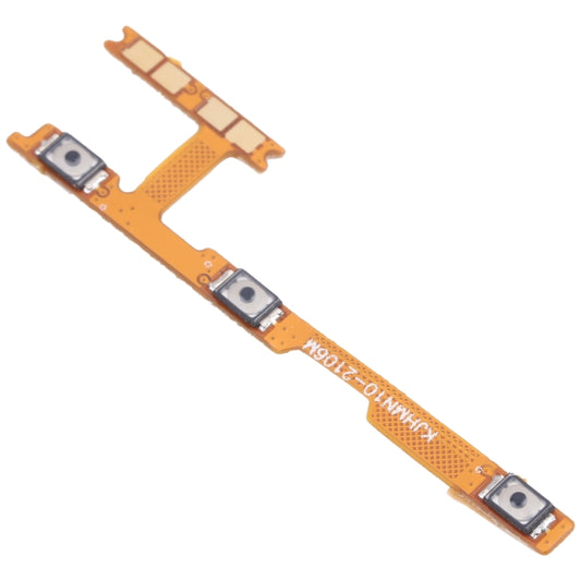 Power Button & Volume Button Flex Cable for Xiaomi Redmi Note 10s M2101K7BG M2101K7BI M2101K7BNY M2101K7BL, For Xiaomi Redmi Note 10s