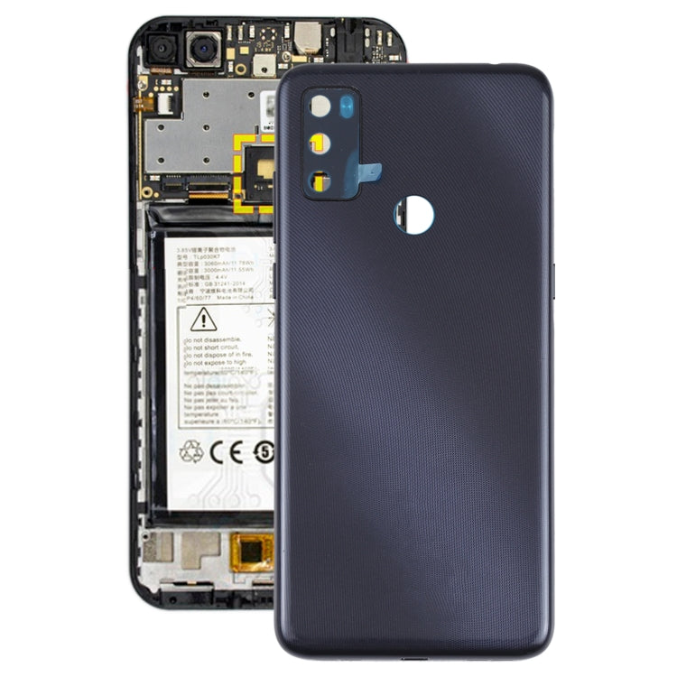 For Alcatel 1S (2021) 6025 Battery Back Cover, For Alcatel 1S (2021) (Blue), For Alcatel 1S (2021)