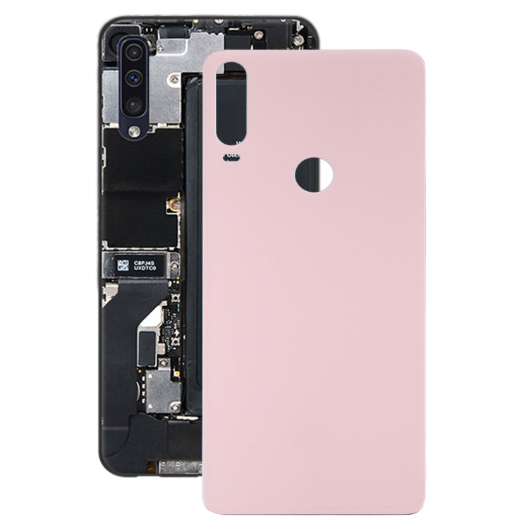 For Alcatel 3x (2019) 5048 5048U 5048Y Glass Battery Back Cover, For Alcatel 3x (2019), For Alcatel 3x (2019)(Pink), For Alcatel 3x (2019)(Green)