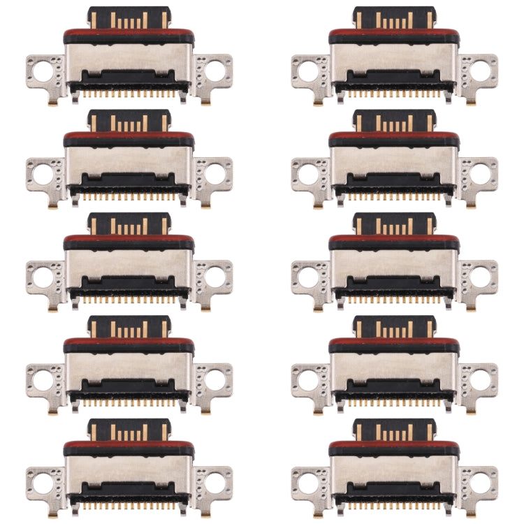 10 PCS Charging Port Connector for Xiaomi Mi 11 Ultra M2102K1G, M2102K1C, For Xiaomi Mi 11 Ultra