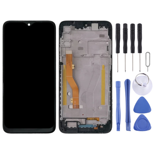 LCD Screen and Digitizer Full Assembly With Frame for Alcatel 1SE 2020 OT5030 5030 5030D 5030F, For Alcatel 1SE 2020