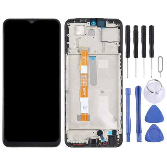 LCD Screen and Digitizer Full Assembly with Frame for Vivo Y52s V2057A, For Vivo Y52s