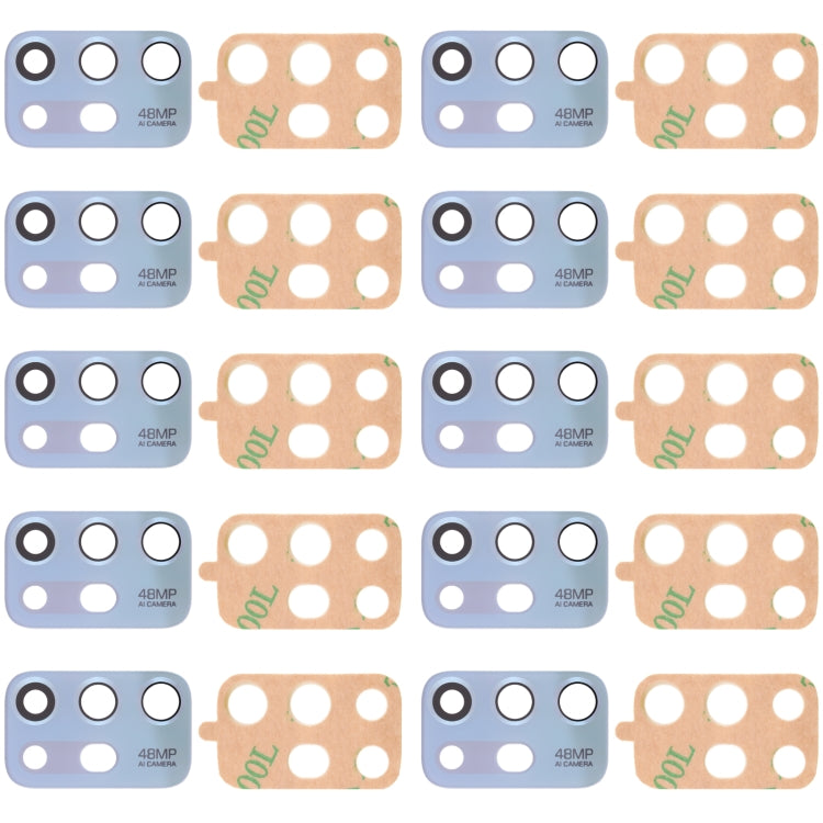 10 PCS Back Camera Lens for Motorola Moto G20 XT2128-1 XT2128-2, For Motorola Moto G20