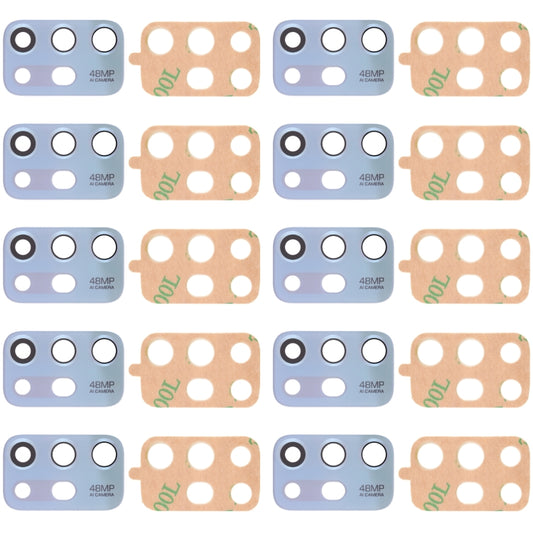 10 PCS Back Camera Lens for Motorola Moto G20 XT2128-1 XT2128-2, For Motorola Moto G20