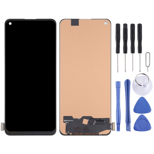 TFT Material LCD Screen and Digitizer Full Assembly (Not Supporting Fingerprint Identification) for OPPO F19 / F19 Pro / F19 Pro+ 5G CPH2219 CHP2219 CPH2285 CPH2213, For OPPO F19 / F19 Pro (TFT)