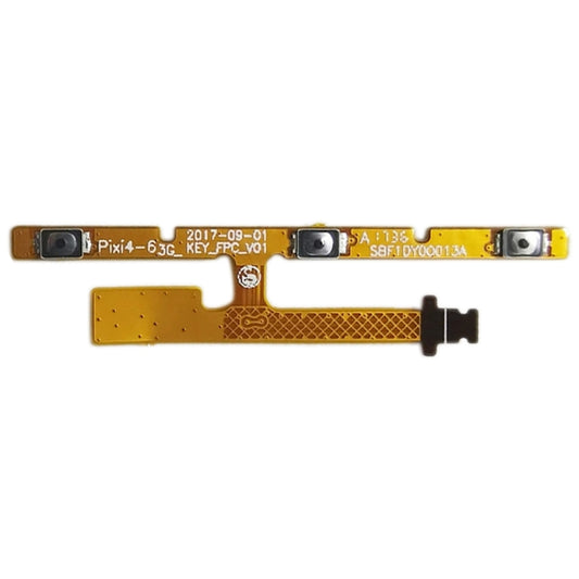 For Alcatel One Touch Pixi 4 OT-8050D OT8050 8050D Power Button & Volume Button Flex Cable, For Alcatel One Touch Pixi 4