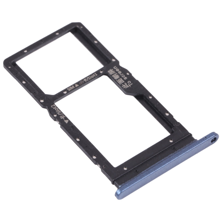 SIM Card Tray + SIM Card Tray / Micro SD Card Tray for Honor play 5T, For Honor play 5T