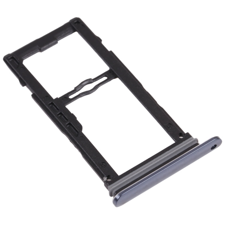 Nano SIM Card Tray + Nano SIM Card Tray / Micro SD Card Tray for LG G8S ThinQ LMG810, LM-G810, LMG810EAW, For LG G8S ThinQ