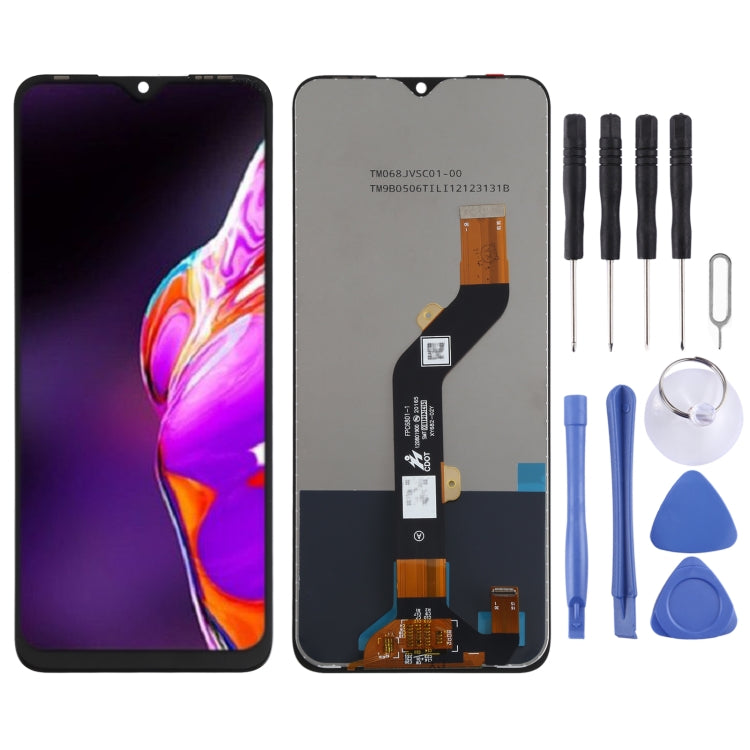 LCD Screen and Digitizer Full Assembly for Infinix Hot 10T X689C, For Infinix Hot 10T