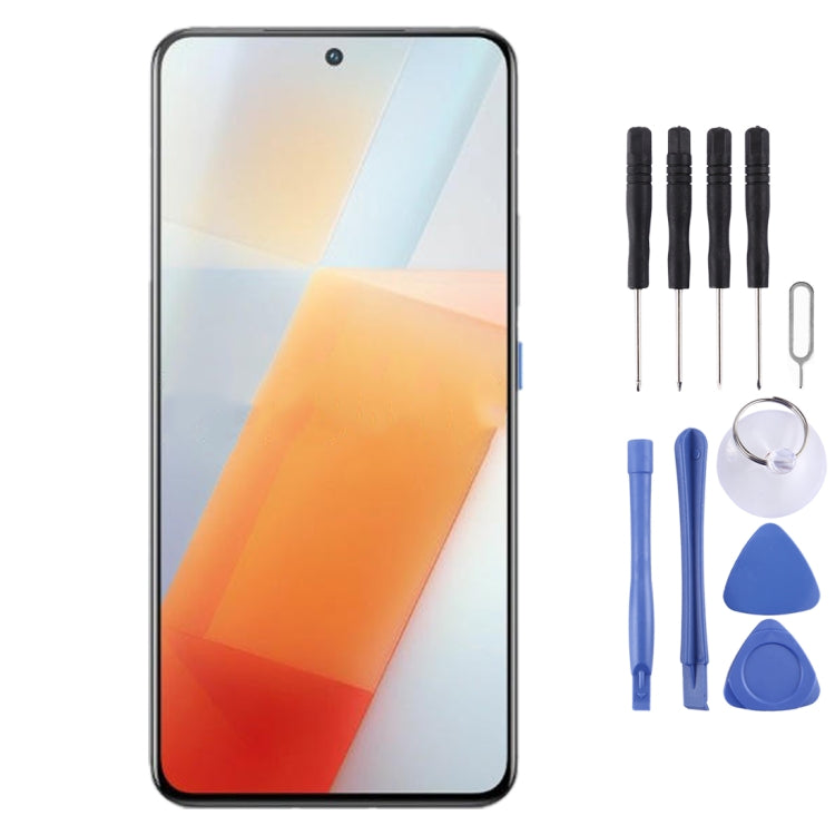 Original Super AMOLED Material LCD Screen and Digitizer Full Assembly for Vivo iQOO 8, For Vivo iQOO 8 (Original)