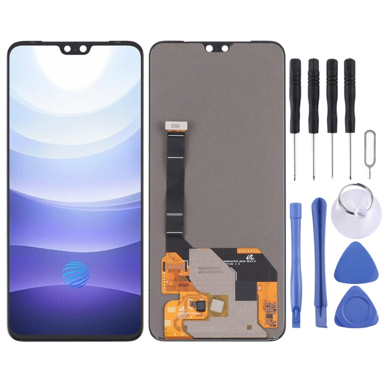 Original AMOLED Material LCD Screen and Digitizer Full Assembly for Vivo S9/S10/S10 Pro/S12/V23 5G V2130 V2121A V2162A V2072A, For Vivo S9(Original)