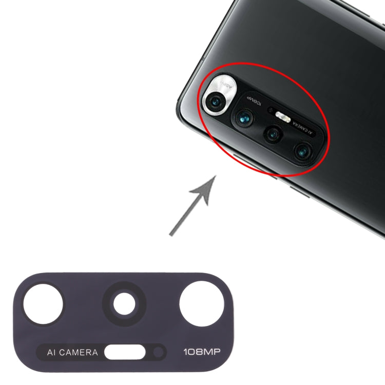 10 PCS Back Camera Lens for Xiaomi Mi 10s M2102J2SC, For Xiaomi Mi 10s