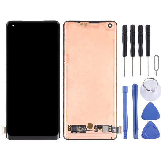 LCD Screen and Digitizer Full Assembly for Vivo X50 Pro+ / X50 Pro Plus / iQOO 5 Pro 5G V2025A V2011A