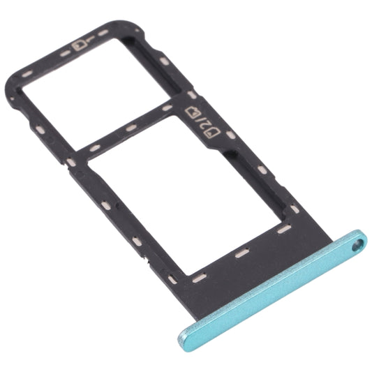 SIM Card Tray + Micro SD Card Tray for ZTE Blade V2020 Smart, For ZTE Blade V2020 Smart(Frosted green)