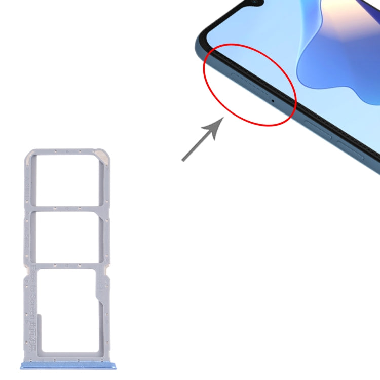 For OPPO A16 / A16S CPH2269 CPH2271 SIM Card Tray + SIM Card Tray + Micro SD Card Tray