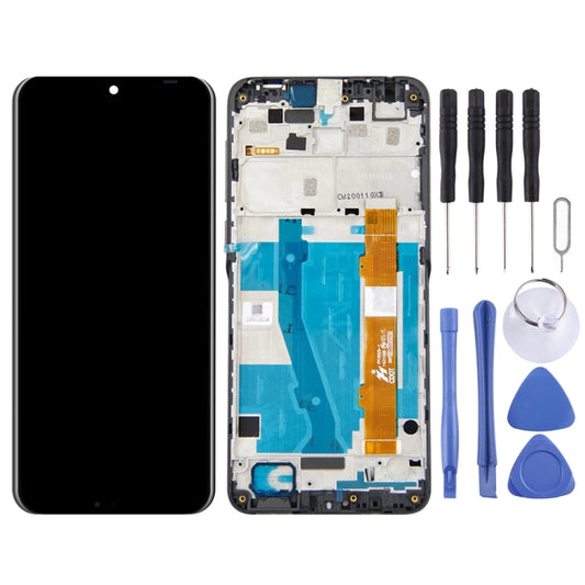 LCD Screen and Digitizer Full Assembly with Frame for Alcatel 3 / 3L 2019 OT-5053 5053K
