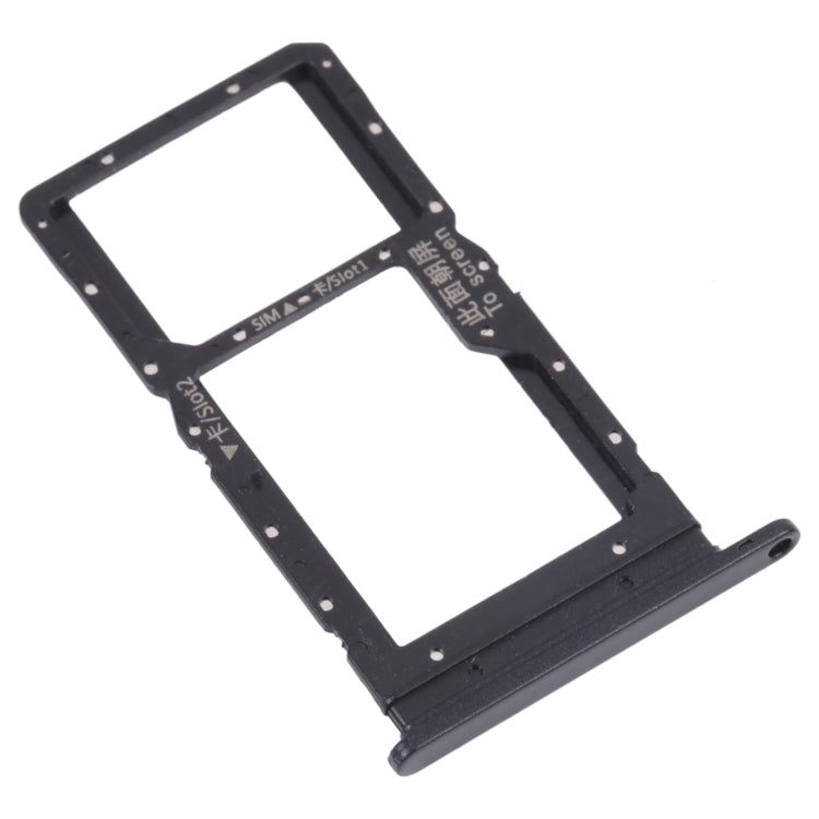 SIM Card Tray + SIM Card Tray / Micro SD Card Tray for Huawei Maimang 10 SE, For Huawei Maimang 10 SE