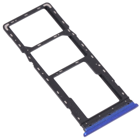 For Infinix S5 Pro X660 X660C X660B SIM Card Tray + SIM Card Tray + Micro SD Card Tray