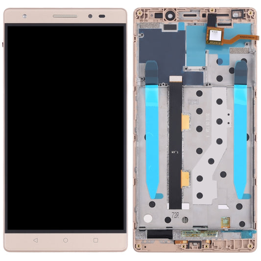 LCD Screen and Digitizer Full Assembly with Frame For Lenovo Phab2 Plus PB2-670N PB2-670M PB2-670Y