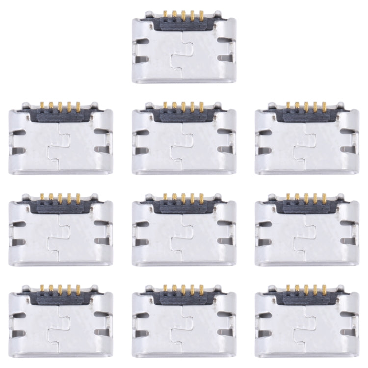 For Alcatel One Touch Idol 4 OT6055 10pcs Charging Port Connector, For Alcatel One Touch Idol 4
