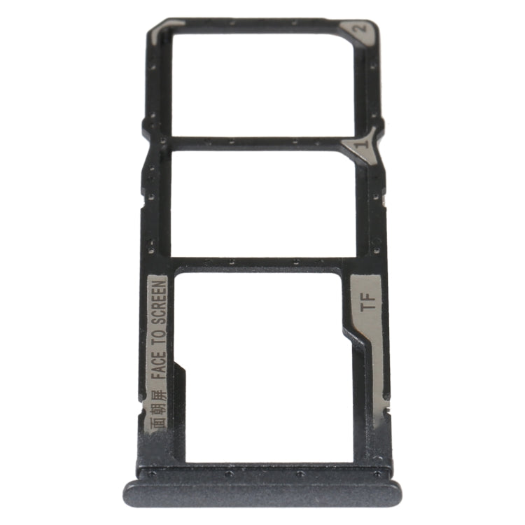 SIM Card Tray + SIM Card Tray + Micro SD Card Tray For Xiaomi Redmi 10 Power, For Xiaomi Redmi 10 Power