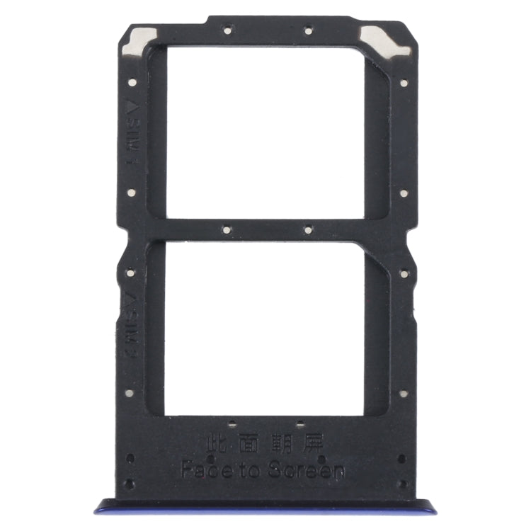For OPPO Reno SIM Card Tray + SIM / Micro SD Card Tray, For OPPO Reno