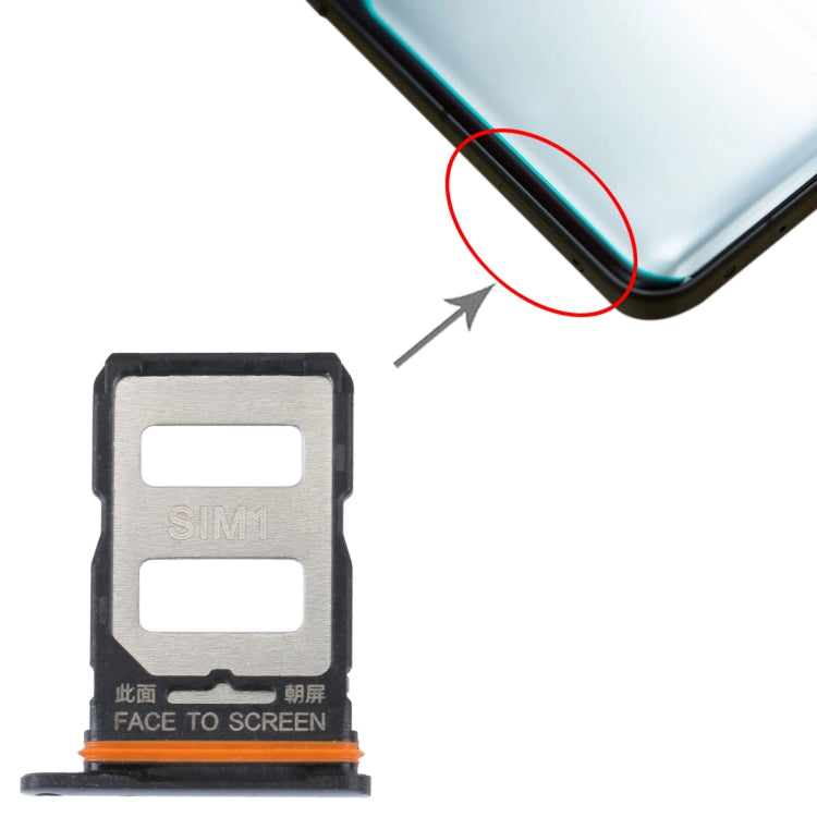 For Xiaomi Redmi K50 Ultra / 12T / 12T Pro SIM Card Tray + SIM Card Tray, For Xiaomi Redmi K50 Ultra / 12T / 12T Pro