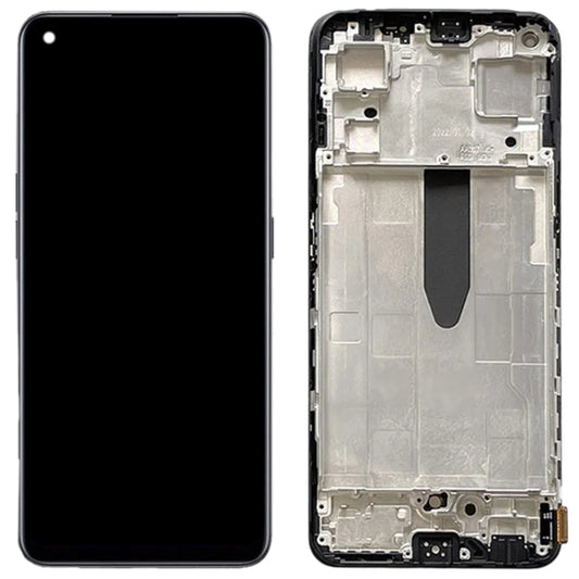 LCD-Bildschirm für OnePlus Nord CE 2 5G IV2201 Digitizer mit Rahmen, für OnePlus Nord CE 2 5G