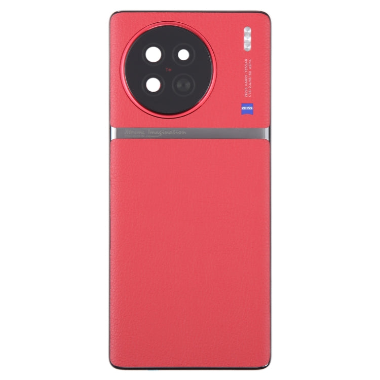 Tapa trasera de batería original con tapa para lente de cámara para vivo X90