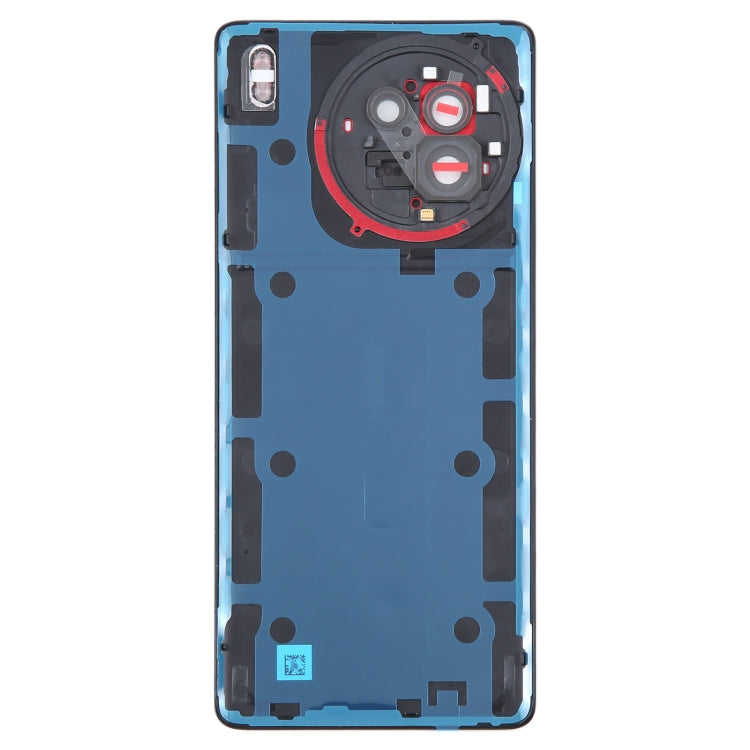Tapa trasera de batería original con tapa para lente de cámara para vivo X90