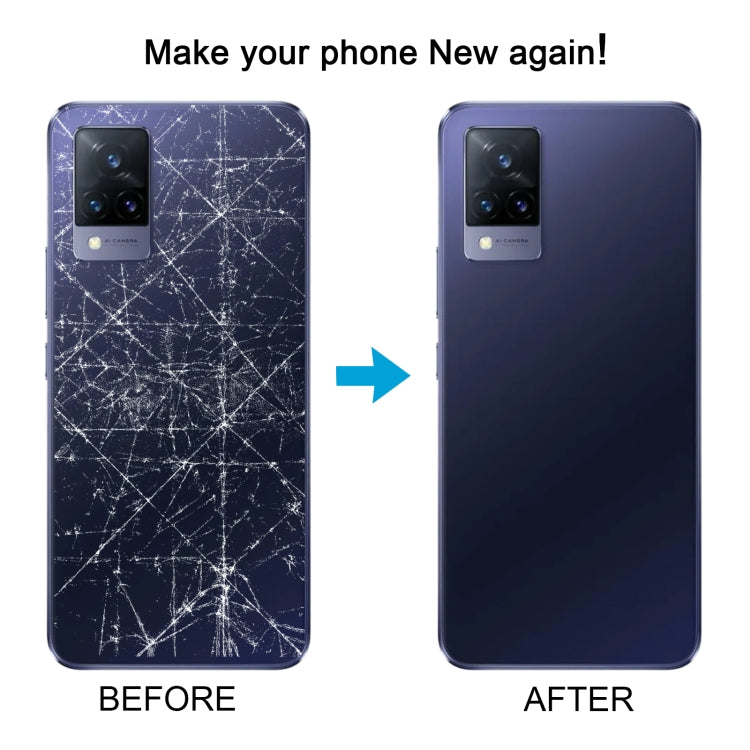 For vivo V21 Original Battery Back Cover with Camera Lens Cover, For vivo V21(Original)