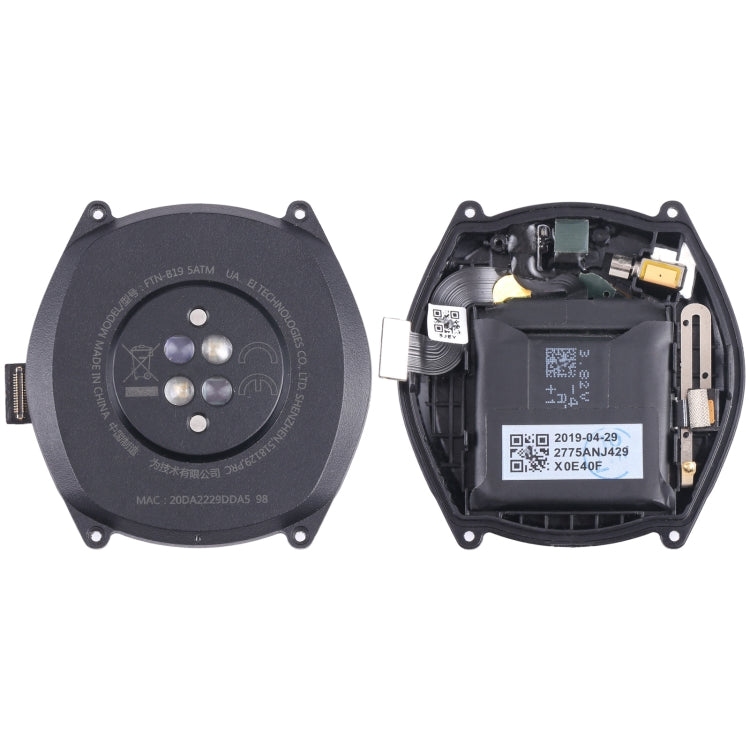 For Huawei Watch GT 46mm FTN-B19 Original Back Cover Full Assembly With Battery, For Huawei Watch GT 46mm