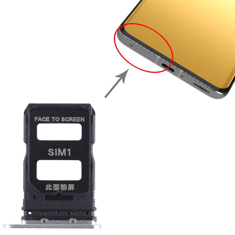 Pour Xiaomi 13 Pro, plateau de carte SIM + plateau de carte SIM, pour Xiaomi 13 Pro