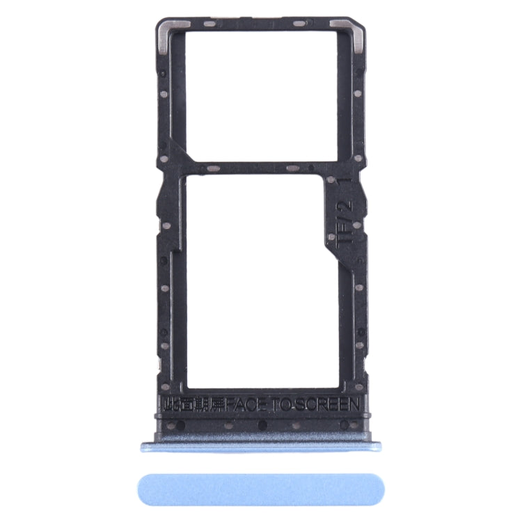 For Xiaomi Redmi Note 12R SIM Card Tray + SIM Card Tray / Micro SD Card Tray, For Xiaomi Redmi Note 12R