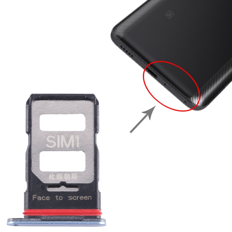 For Xiaomi Redmi K60 Pro SIM Card Tray + SIM Card Tray, For Xiaomi Redmi K60 Pro