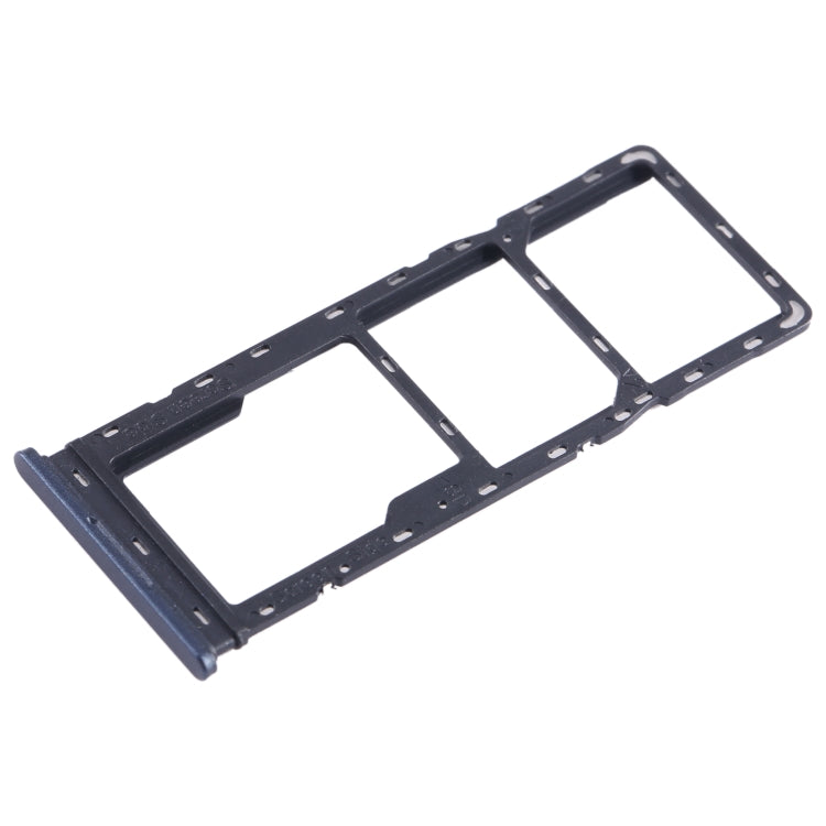 For Tecno Pop 7 Pro BF7 SIM Card Tray + SIM Card Tray + Micro SD Card Tray, For Tecno Pop 7 Pro