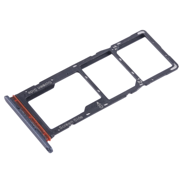 Pour Tecno Pop 7 BF6 Tiroir pour carte SIM + Tiroir pour carte SIM + Tiroir pour carte Micro SD, pour Tecno Pop 7