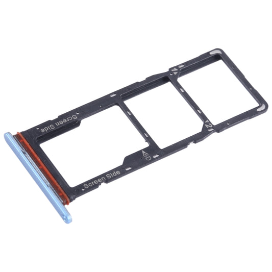 Pour Tecno Pop 7 BF6 Tiroir pour carte SIM + Tiroir pour carte SIM + Tiroir pour carte Micro SD, pour Tecno Pop 7