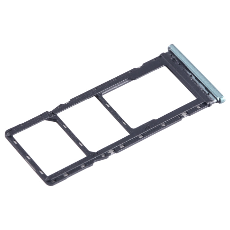 For Infinix Hot 12i X665B SIM Card Tray + SIM Card Tray + Micro SD Card Tray