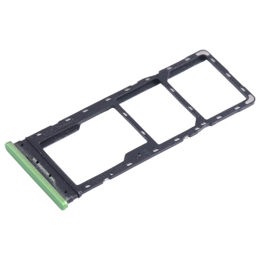 For Infinix Hot 12 X6817 SIM Card Tray + SIM Card Tray + Micro SD Card Tray