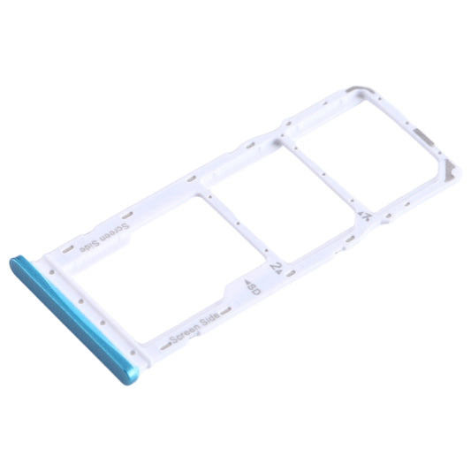 For Infinix Smart 7 India X6517 SIM Card Tray + SIM Card Tray + Micro SD Card Tray