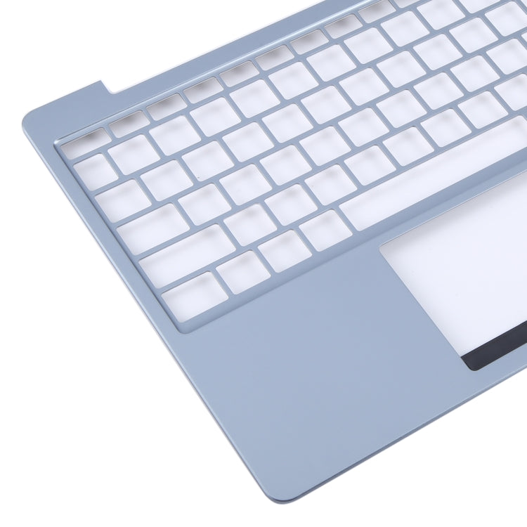 Cubierta lateral C para Microsoft Surface Laptop GO 1 2 de 12,4 pulgadas (1943), azul y plateada.
